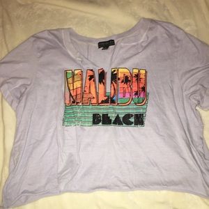 Malibu Forever 21 Crop Top